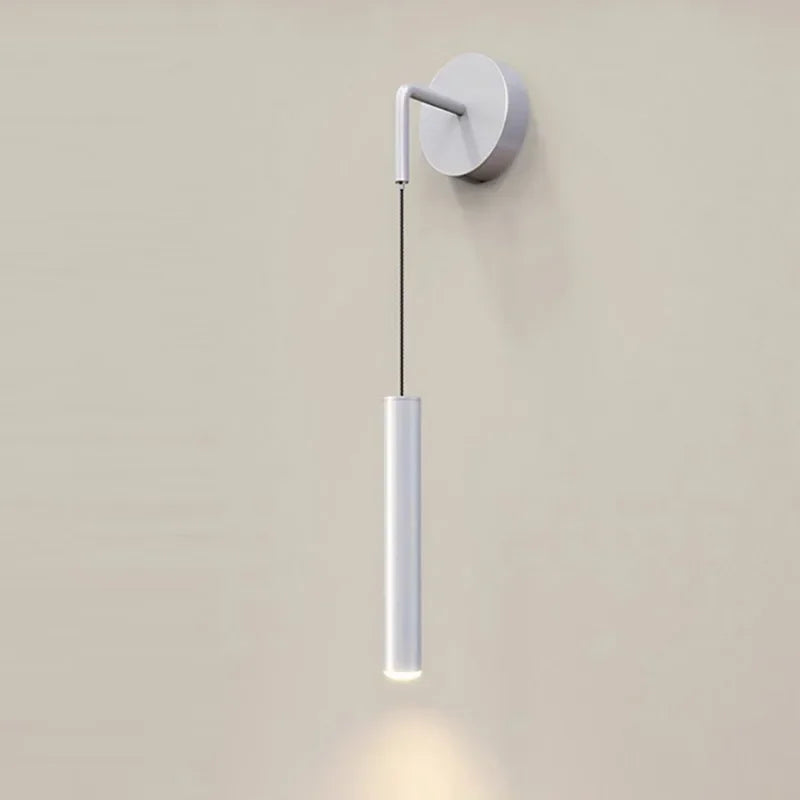 Modern LED Wall Lamps Simple Creative Wall Sconces For Bedroom Bedside Reading Aluminum Alloy Indoor Decoration Lighting Fixture