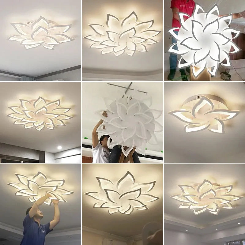 IRALAN New led Chandelier For Living Room Bedroom Home chandelier by sala Modern Led Ceiling Chandelier Lamp Lighting chandelier