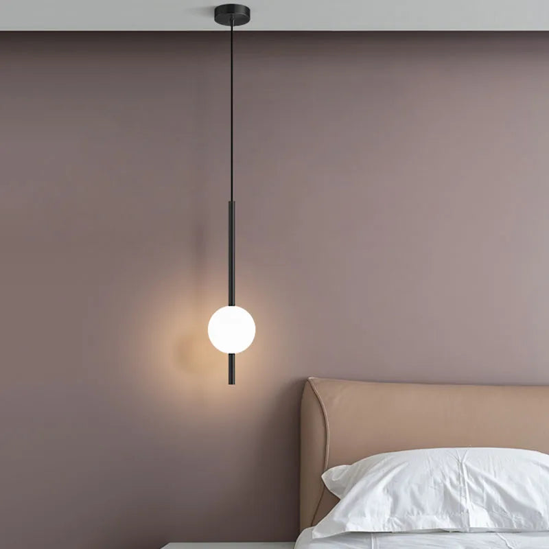 Bedside Pendant Lights for Bedroom Nordic Pendant Lamp for TV background Kitchen Island Restaurant Dinning Room LED Lighting