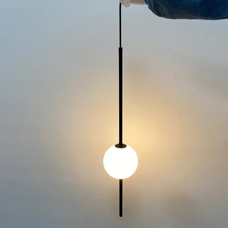 Nordic Glass Ball Pendant Light