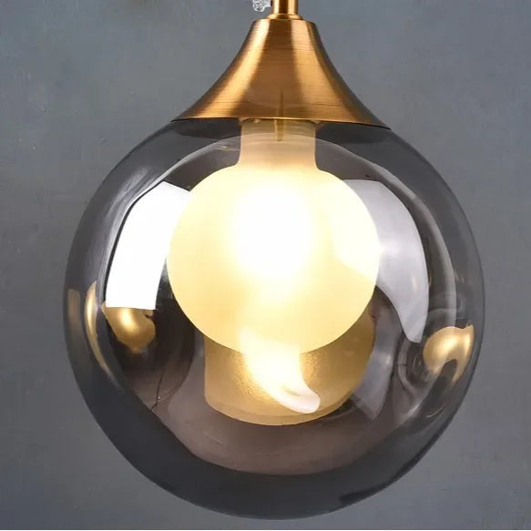Modern Led Wall Lamp Glass Ball Gold Sconce Lighting Indoor Nordic Living Bedroom Kitchen Fixture Bedside Light Decor Luminaire