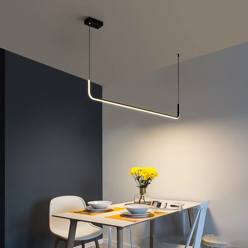 Modern LED Ceiling Pendant Lamps (with adjustable light color function)