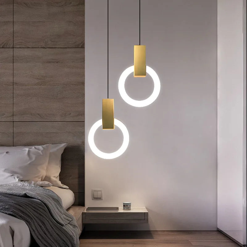 Nordic Glow Ring LED Pendant Light