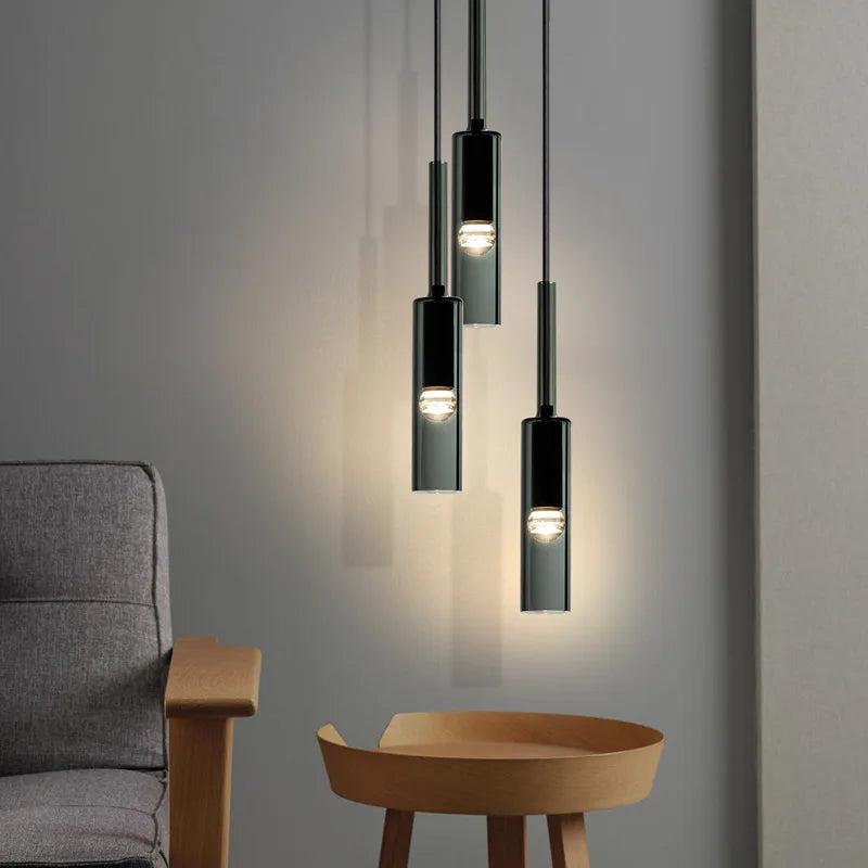 Modern LED Pendant Lights Glass Hanging Lamps Living Room Bedroom Light Fixture Kitchen Dining Room Lighting Home Decor Lights